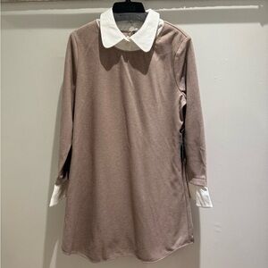 Tuckernuck Women's Sandwhisp Dakotah Dickey Peter Pan Collar Dress